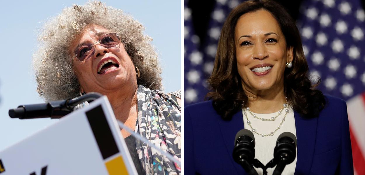 Angela Davis e Kamala Harris