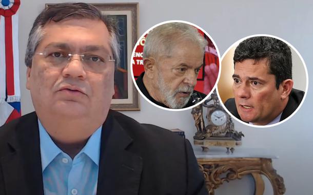 Flávio Dino, Lula e Sérgio Moro
