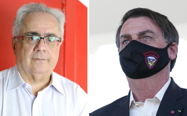 Luis Nassif e Jair Bolsonaro