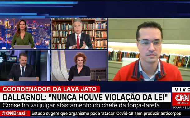 Dallagnol dá entrevista à CNN Brasil