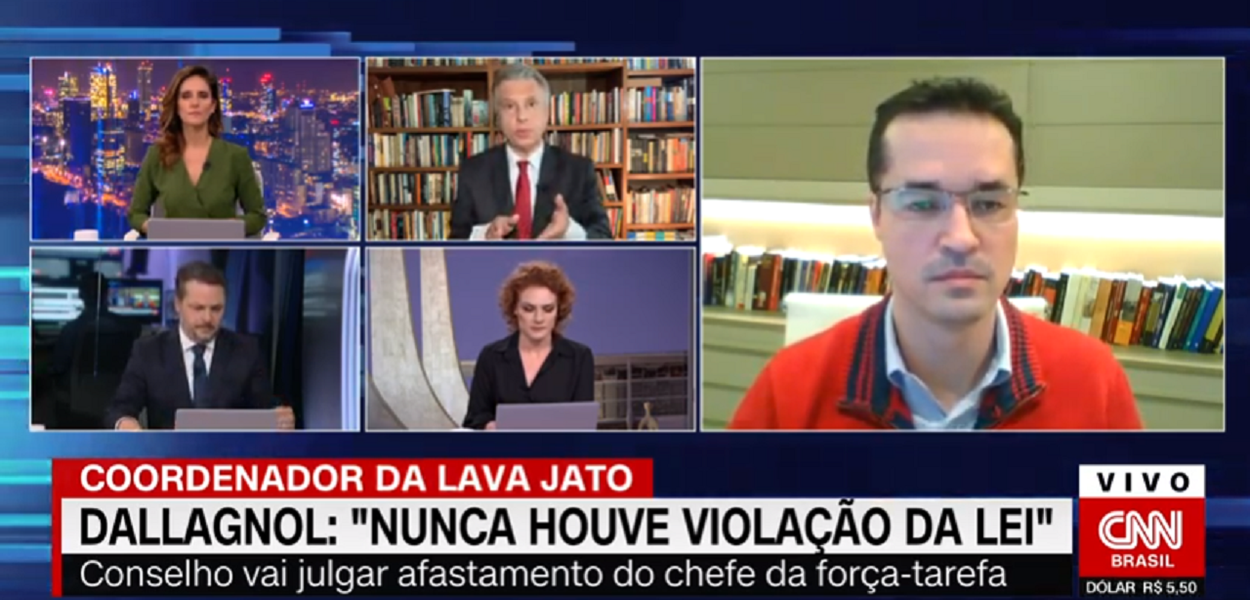 Dallagnol dá entrevista à CNN Brasil