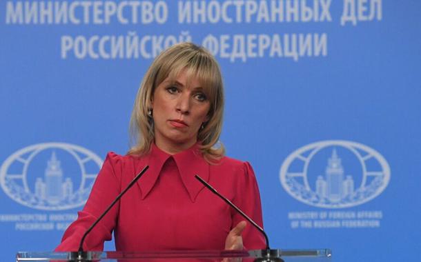 María Zaharova, porta-voz da chancelaria russa