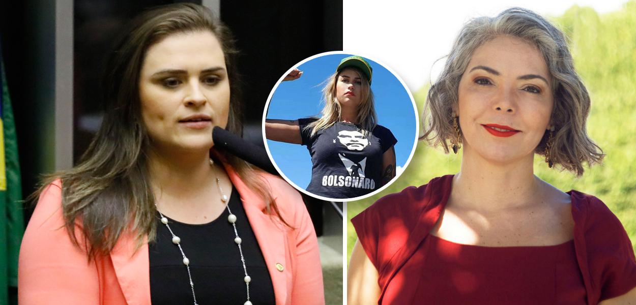 Marília Arraes, Sara Winter e Liana Cirne Lins