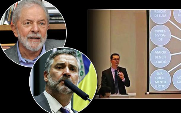 Lula, Paulo Pimenta e Deltan Dallagnol