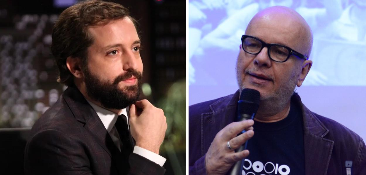 Gregório Duvivier e Marcelo Tas