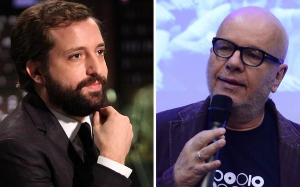 Gregório Duvivier e Marcelo Tas