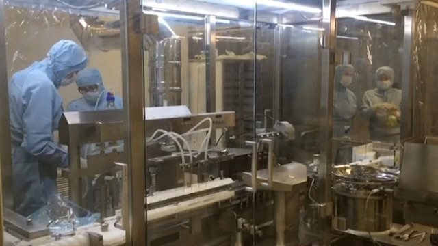 Laboratório de produção da vacina russa
