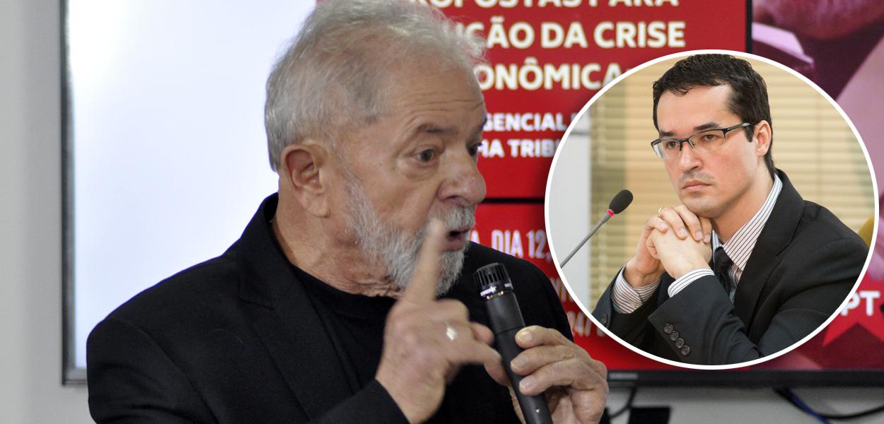 Lula e Deltan Dallagnol