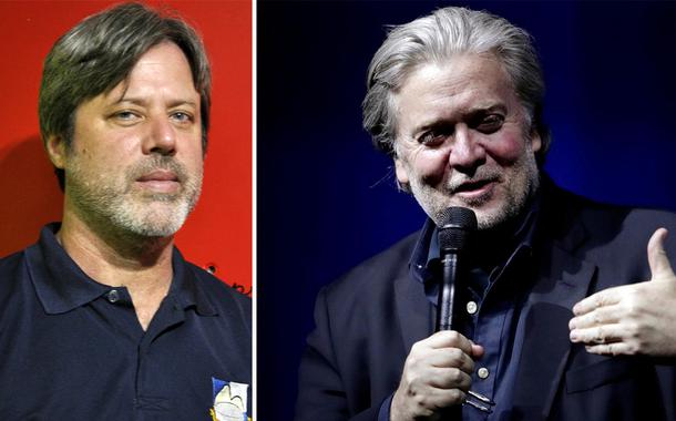 Brian Mier e Steve Bannon