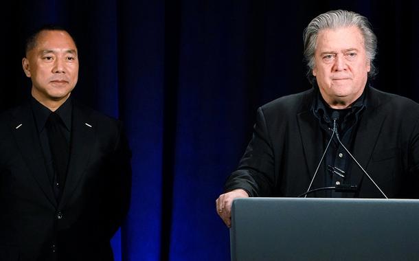 Guo Wengui e Steve Bannon