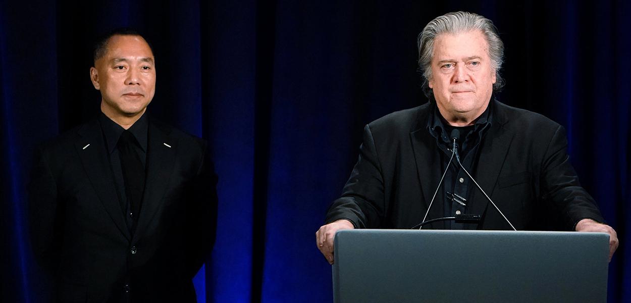 Guo Wengui e Steve Bannon