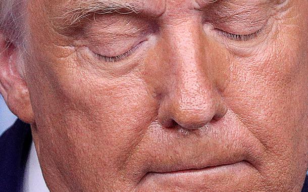 Presidente dos EUA, Donald Trump, na Casa Branca 19/08/2020