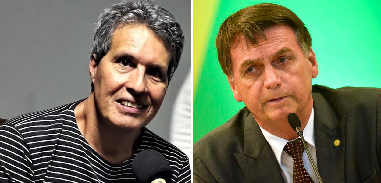 Sérgio Ricardo e Jair Bolsonaro