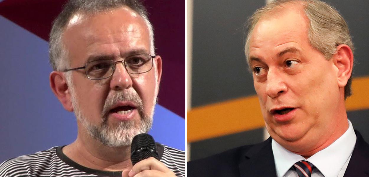 Kiko Nogueira e Ciro Gomes