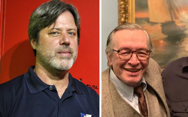 Brian Mier, Olavo de Carvalho e Steve Bannon