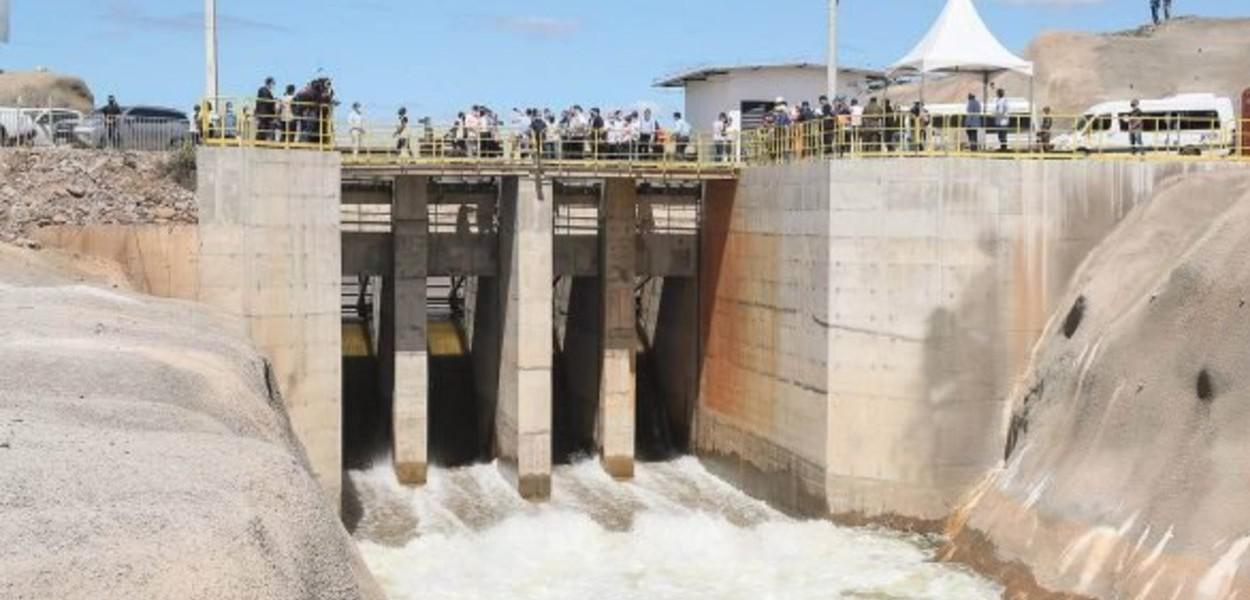 Barragem Jati (Foto: Isac Nóbrega/PR) Barragem Jati