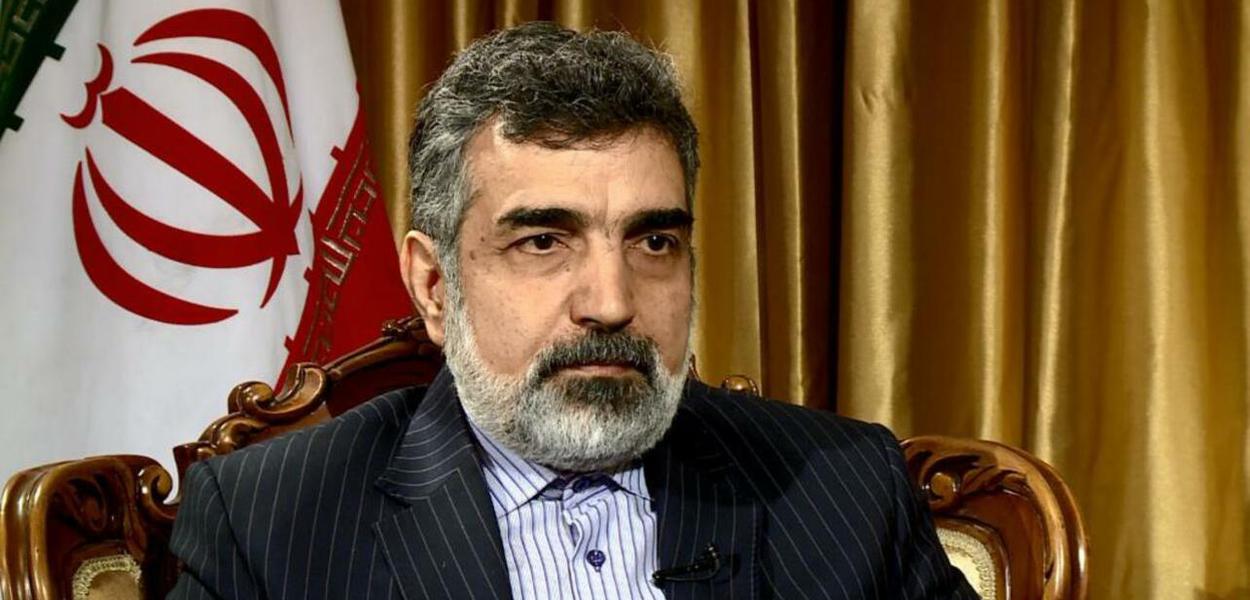 Kamalvandi, chefe da Agência Nuclear Iraniana
