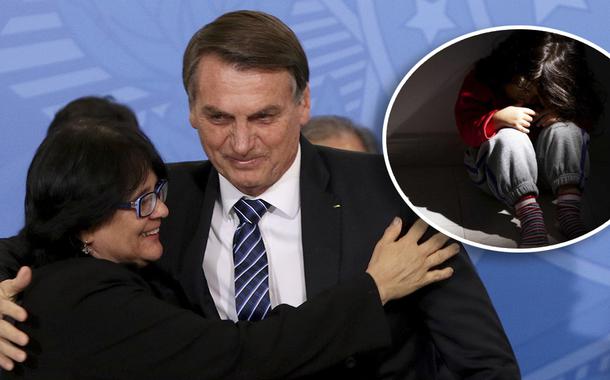 Damares Alves e  Jair Bolsonaro