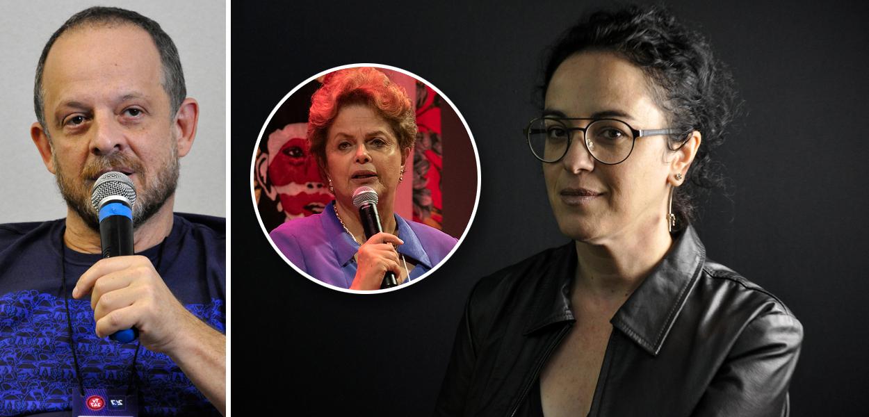 Breno Altman, Dilma Rousseff e Marcia Tiburi