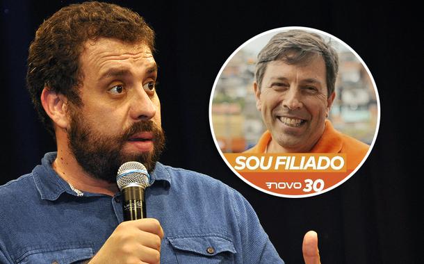Guilherme Boulos e João Amoedo