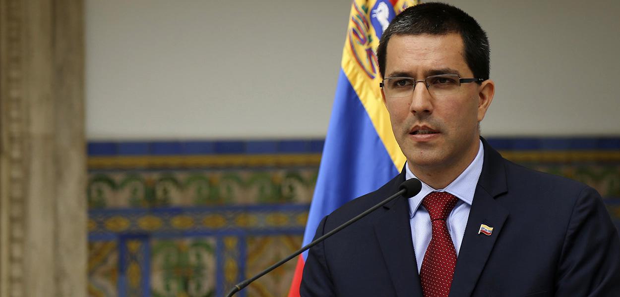Ministro das Relações Exteriores da Venezuela, Jorge Arreaza