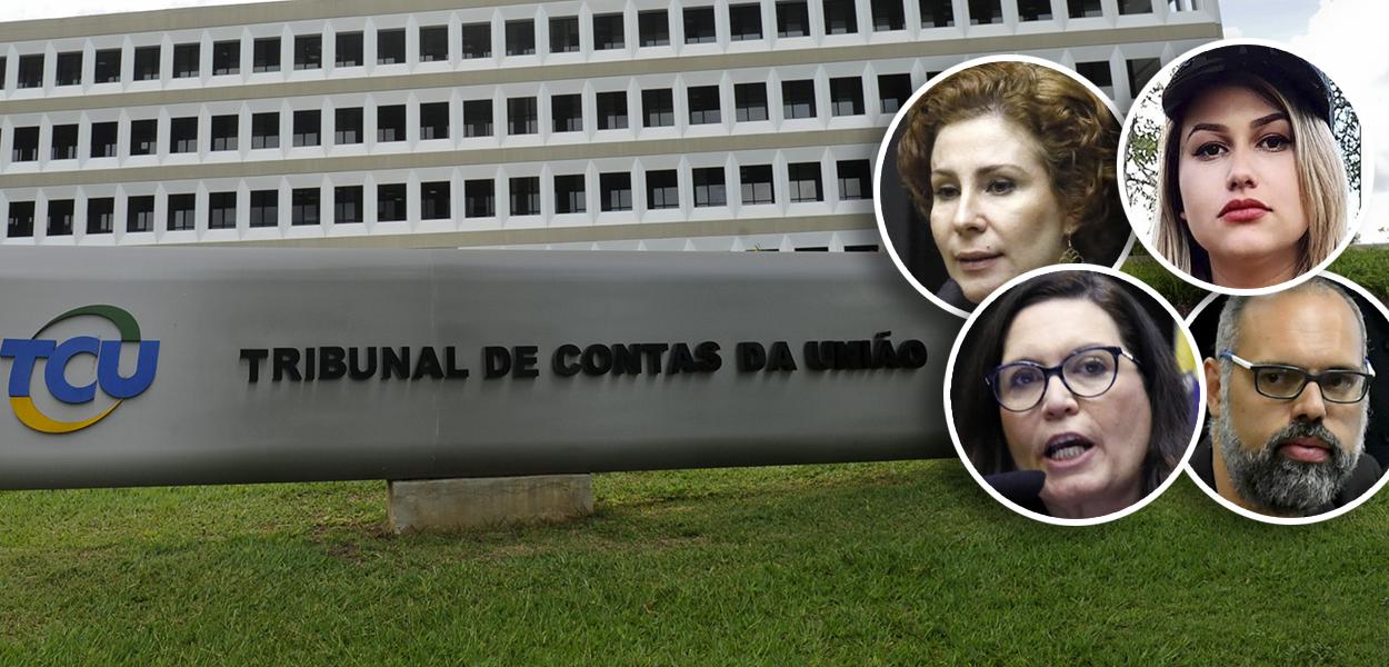 TCU, Carla Zambelli, Sara Winter, Bia Kicis e Allan dos Santos