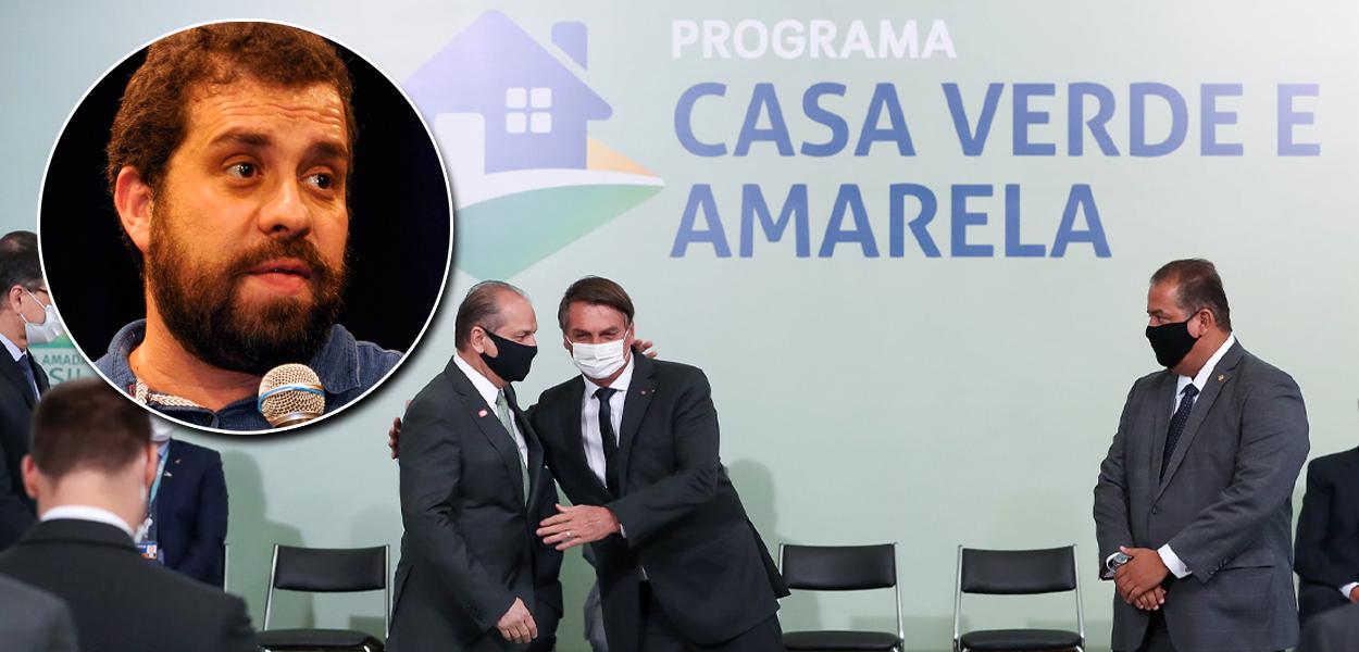 Boulos, do MTST, critica programa de habitação de Bolsonaro
