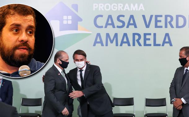 Boulos, do MTST, critica programa de habitação de Bolsonaro