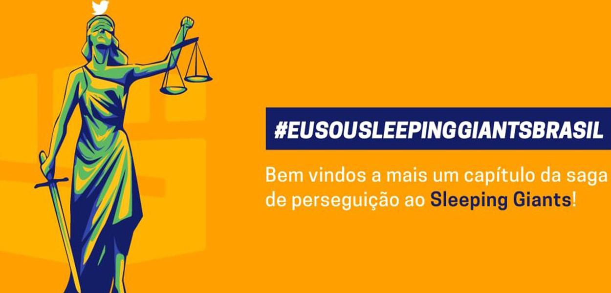 Sleeping Giants lança campanha nas redes sociais