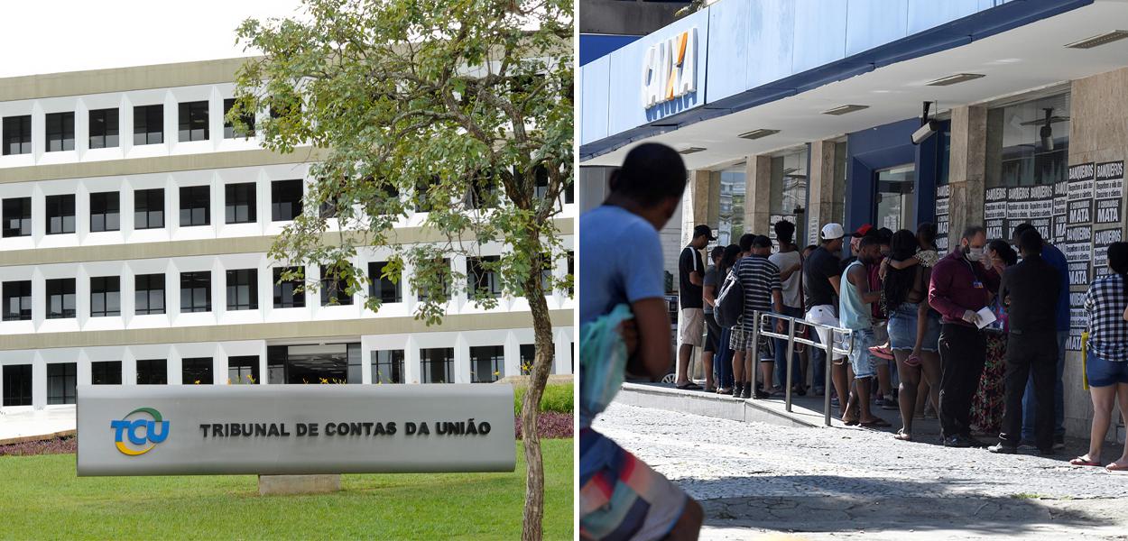 TCU / Fila na CEF