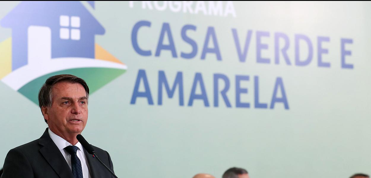 Cerimônia de lançamento do Programa Casa Verde e Amarela