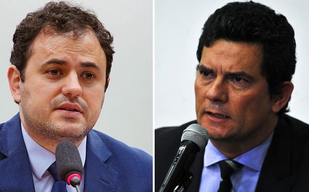 Glauber Braga e Sergio Moro.