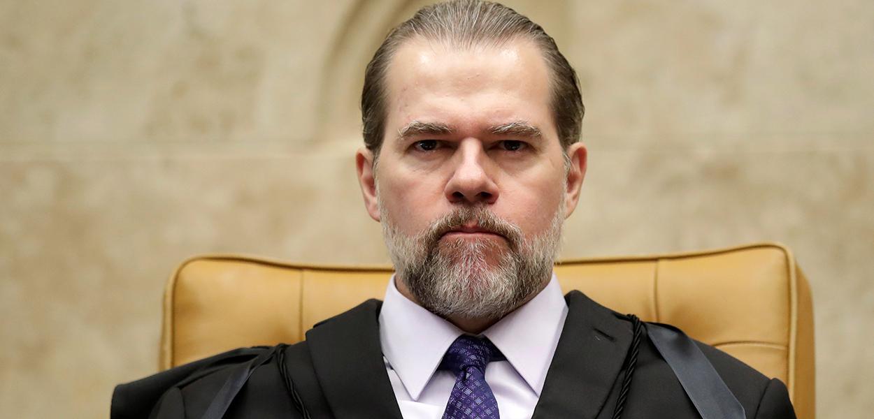 Ministro Dias Toffoli, em sessão no STF 7/11/2019