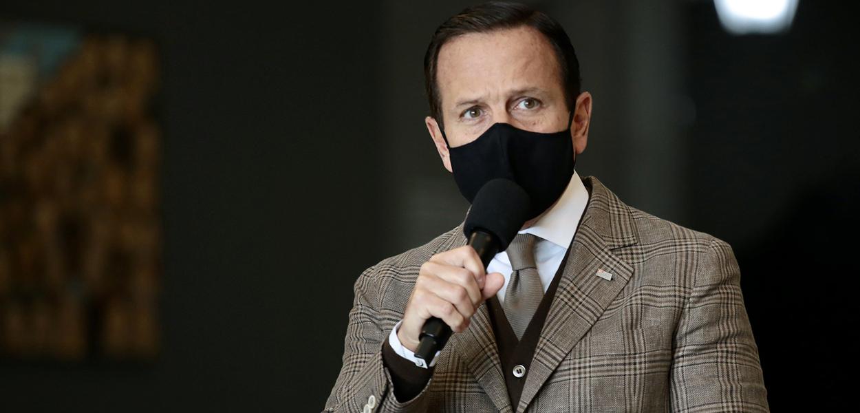 Coletiva de imprensa do Governo com a saúde para anúncio de novas medidas. 26 de agosto de 2020