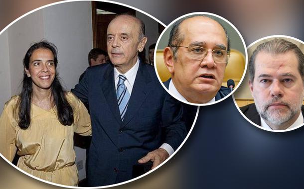 José Serra e sua filha Verônica Serra, Gilmar Mendes e Dias Toffoli