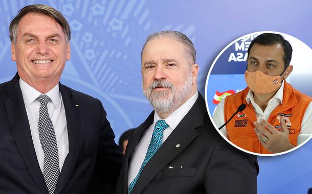 Jair Bolsonaro, Augusto Aras e Carlos Moisés