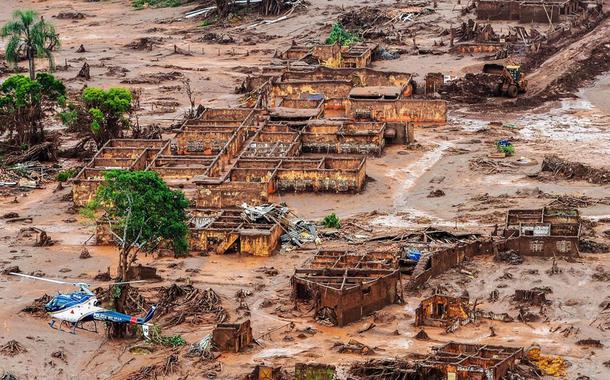 Danos causados pelo rompimento da barragem de Brumadinho (MG)