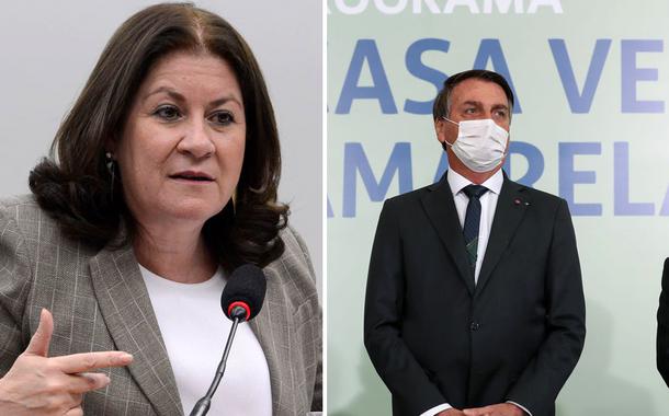 Miriam Belchior, Jair Bolsonaro e Rogério Marinho