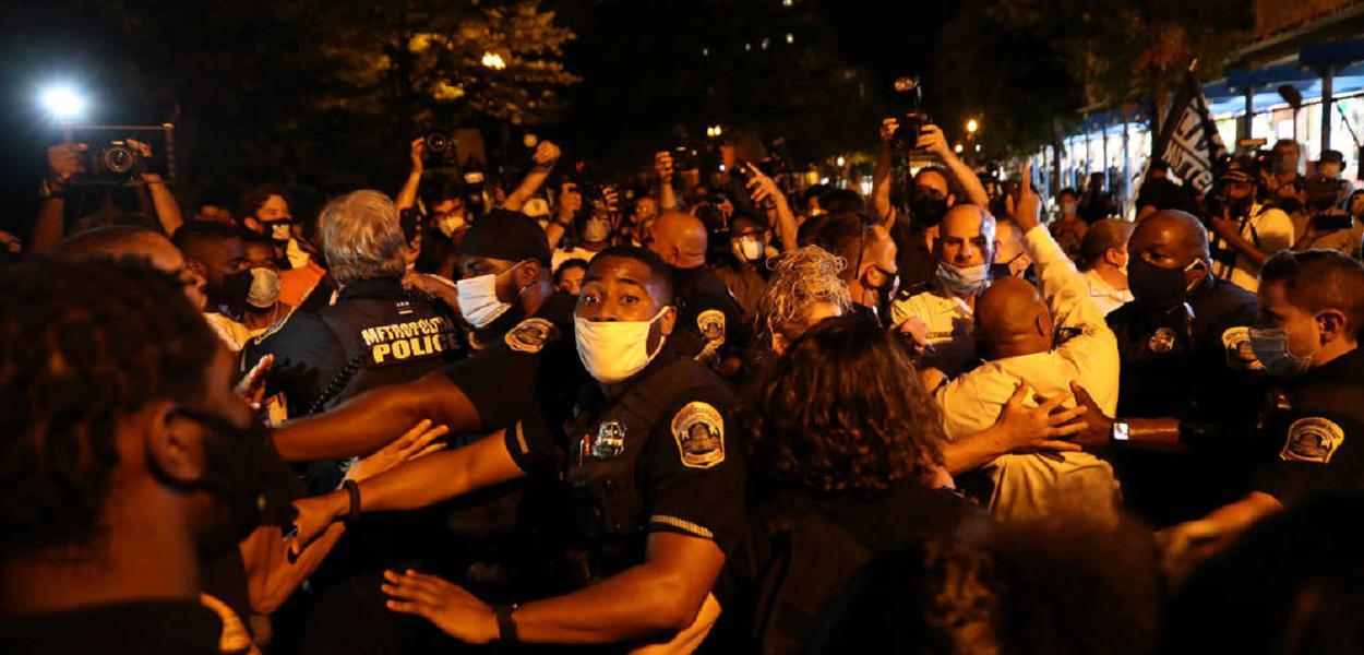 Protestos contra Trump