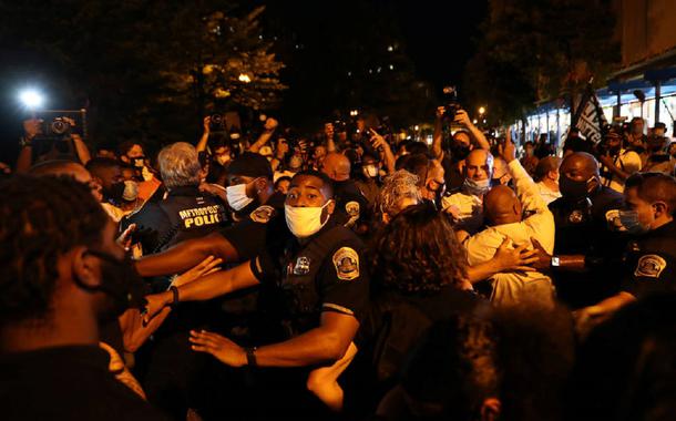 Protestos contra Trump