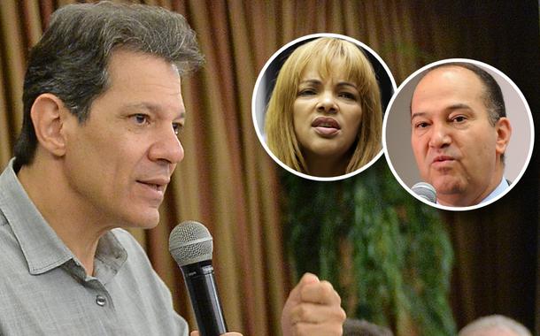 Fernando Haddad, Flordelis e pastor Everaldo