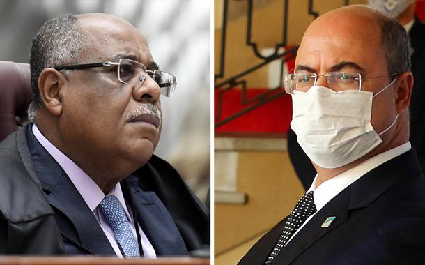 Benedito Gonçalves e Wilson Witzel