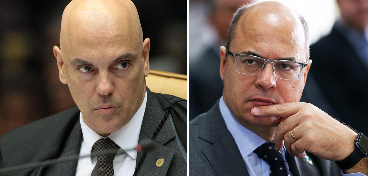 Alexandre de Moraes e Wilson Witzel