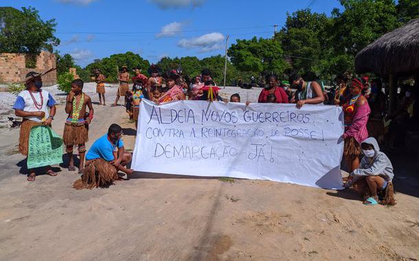 Protesto de indígenas