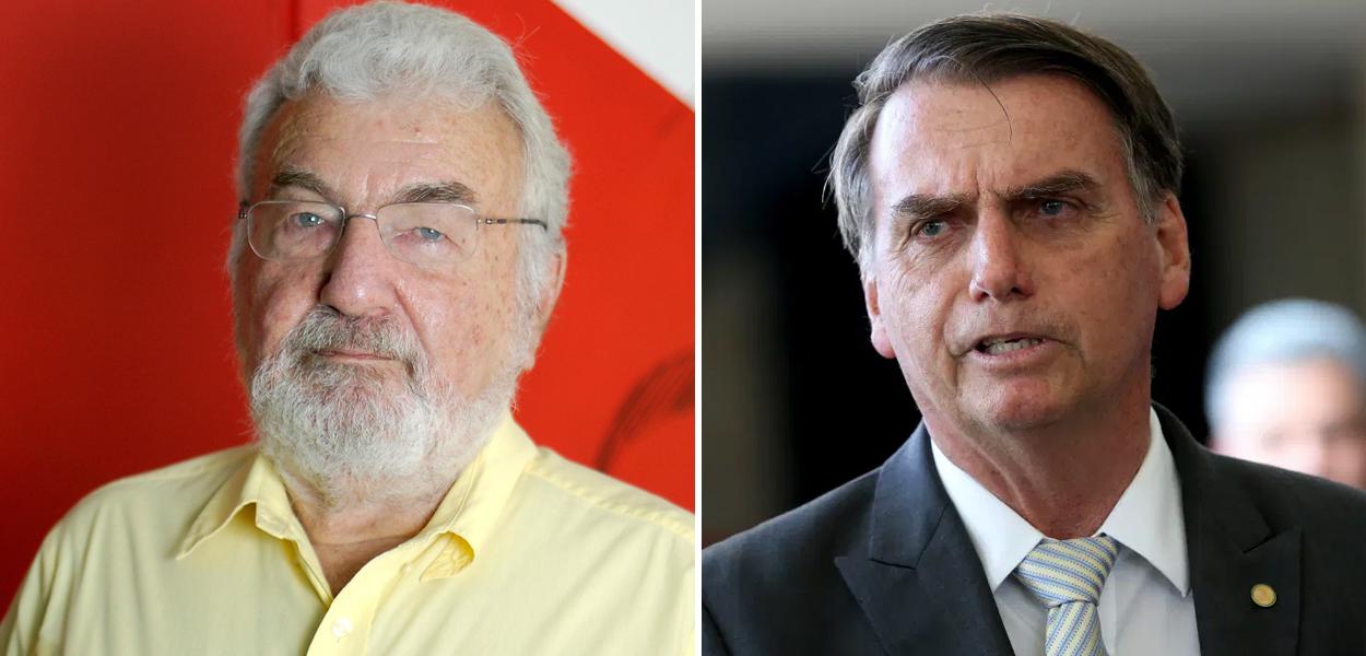 Laurindo Lalo Leal e Jair Bolsonaro