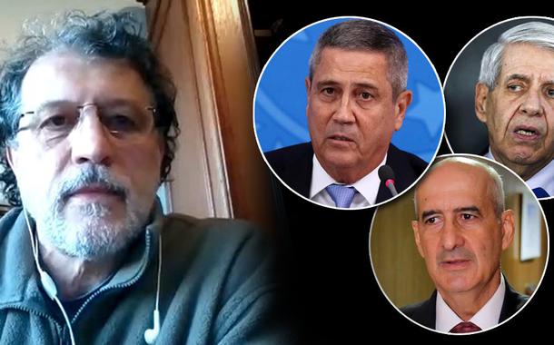Jeferson Miola, Braga Netto, Luiz Eduardo Ramos e Augusto Heleno