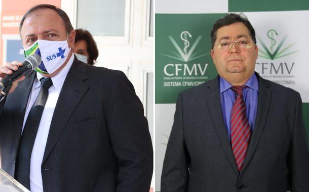 Eduardo Pazuello e Laurício Monteiro Cruz