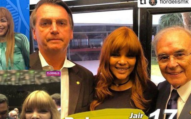 Flávio Bolsonaro, Jair Bolsonaro, Flordelis e Arolde de Oliveira