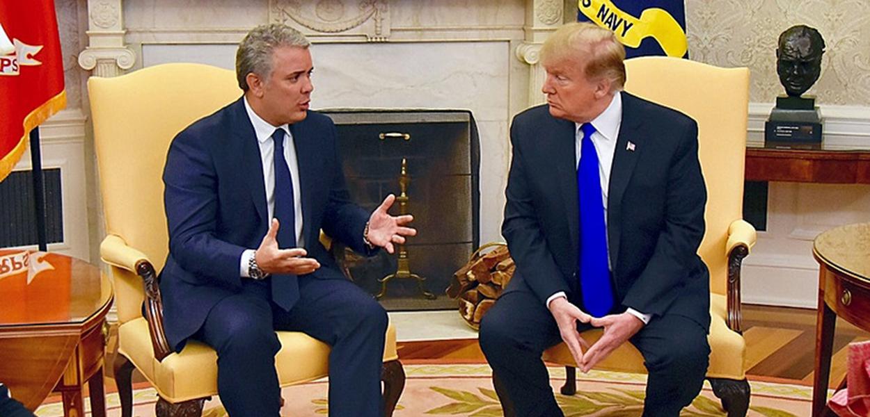 Ivan Duque e Donald Trump