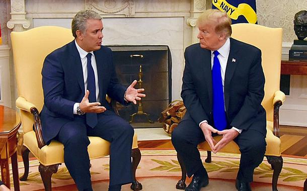 Ivan Duque e Donald Trump